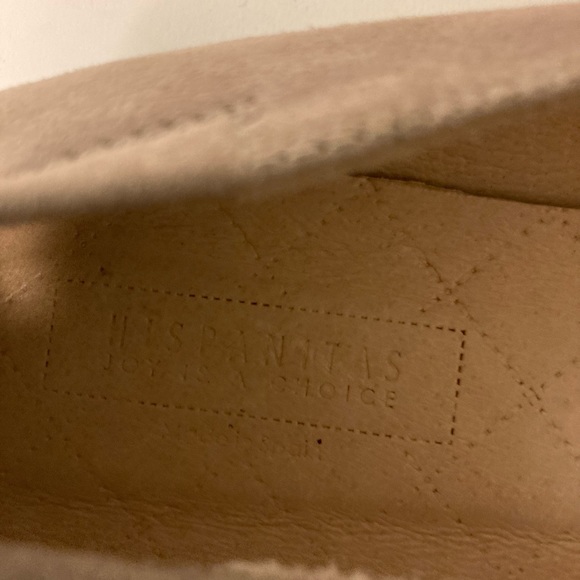 Hispanitas Joy is a Choice Grey Genuine Leather Suede Loafers size EUR42, US11.5 - Picture 7 of 16